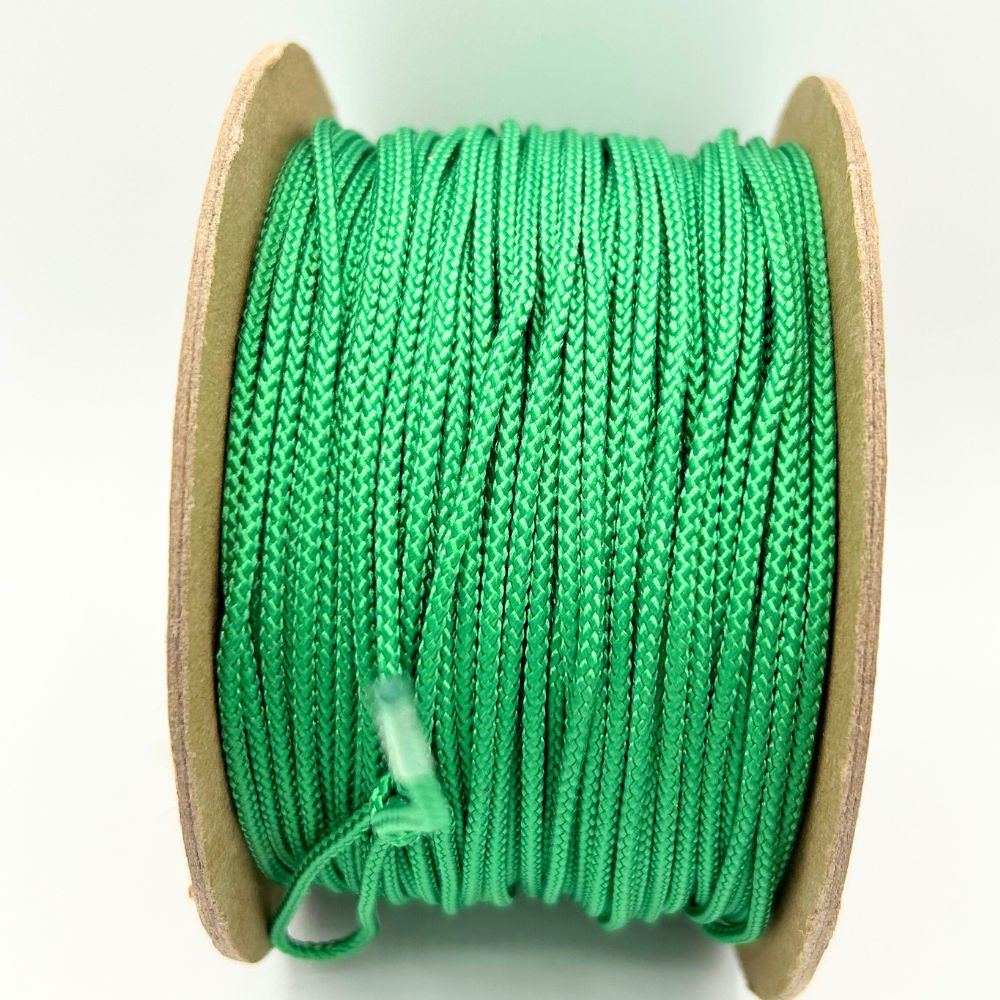 Green HT Lacrosse Sidewall String 100 Yard Spool Lacrosse Sidewall String Stringers Shack