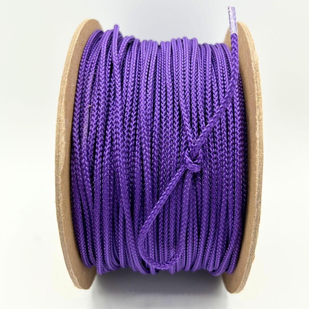 Purple HT Lacrosse Sidewall String 100 Yard Spool Lacrosse Sidewall String Stringers Shack