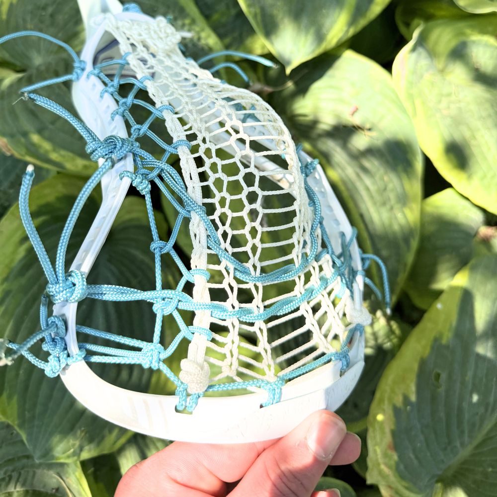 White Carolina Frost Valkyrie Stringing Kit