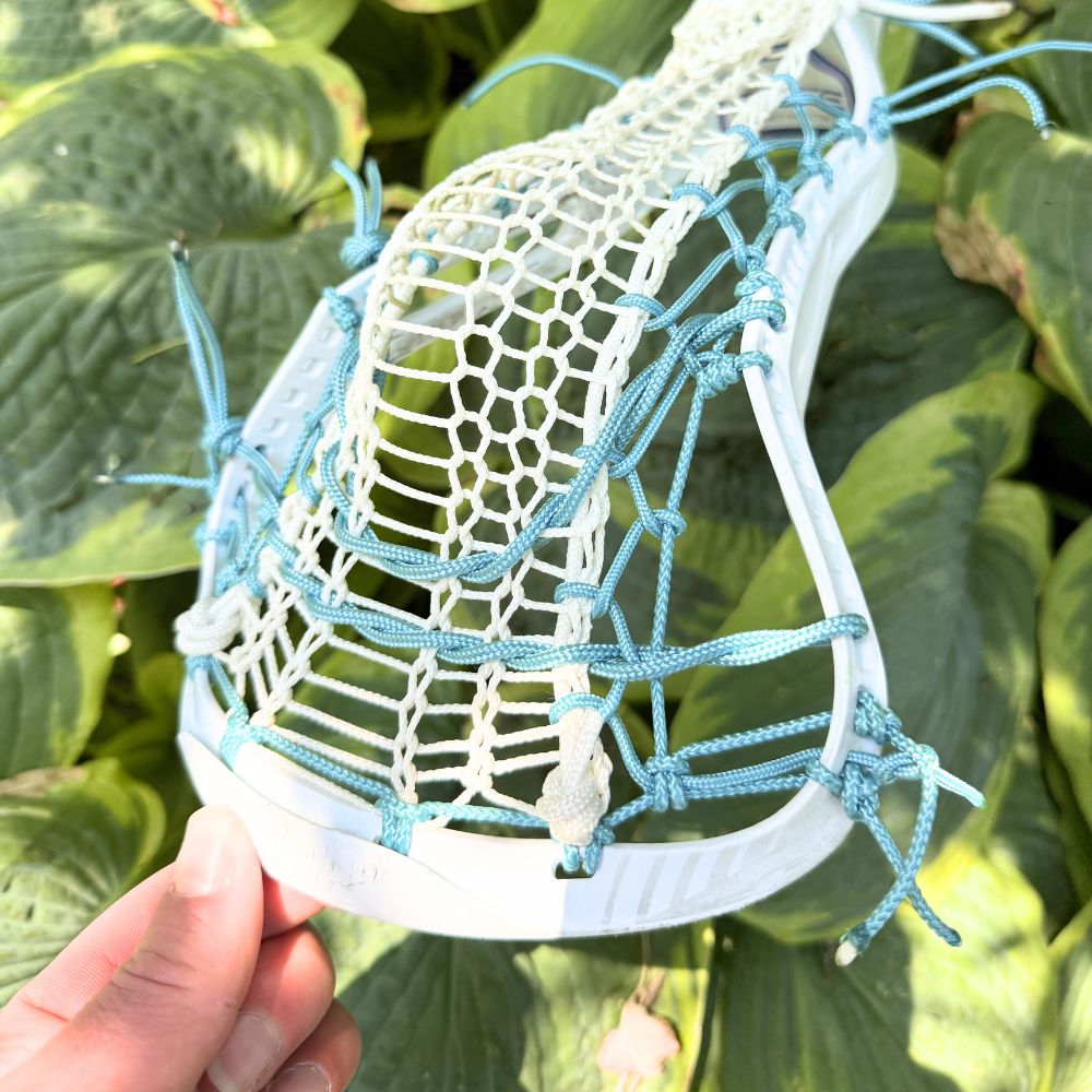 White Carolina Frost Valkyrie Stringing Kit