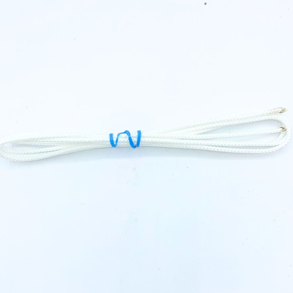 White Lacrosse Sidewall Single Goalie String Lacrosse Sidewall String LaxRoom