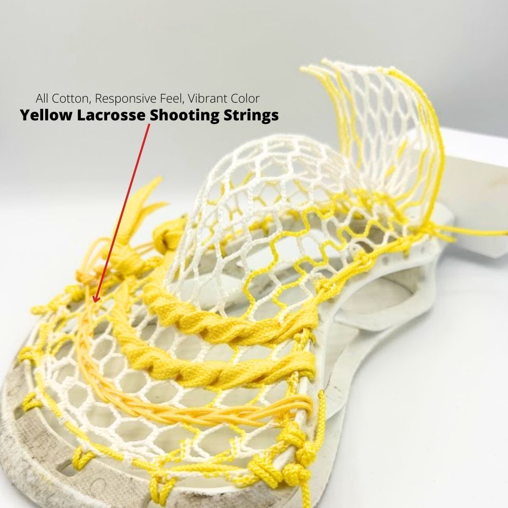 Yellow Lacrosse Shooting Strings Lacrosse Shooting Strings LaxRoom