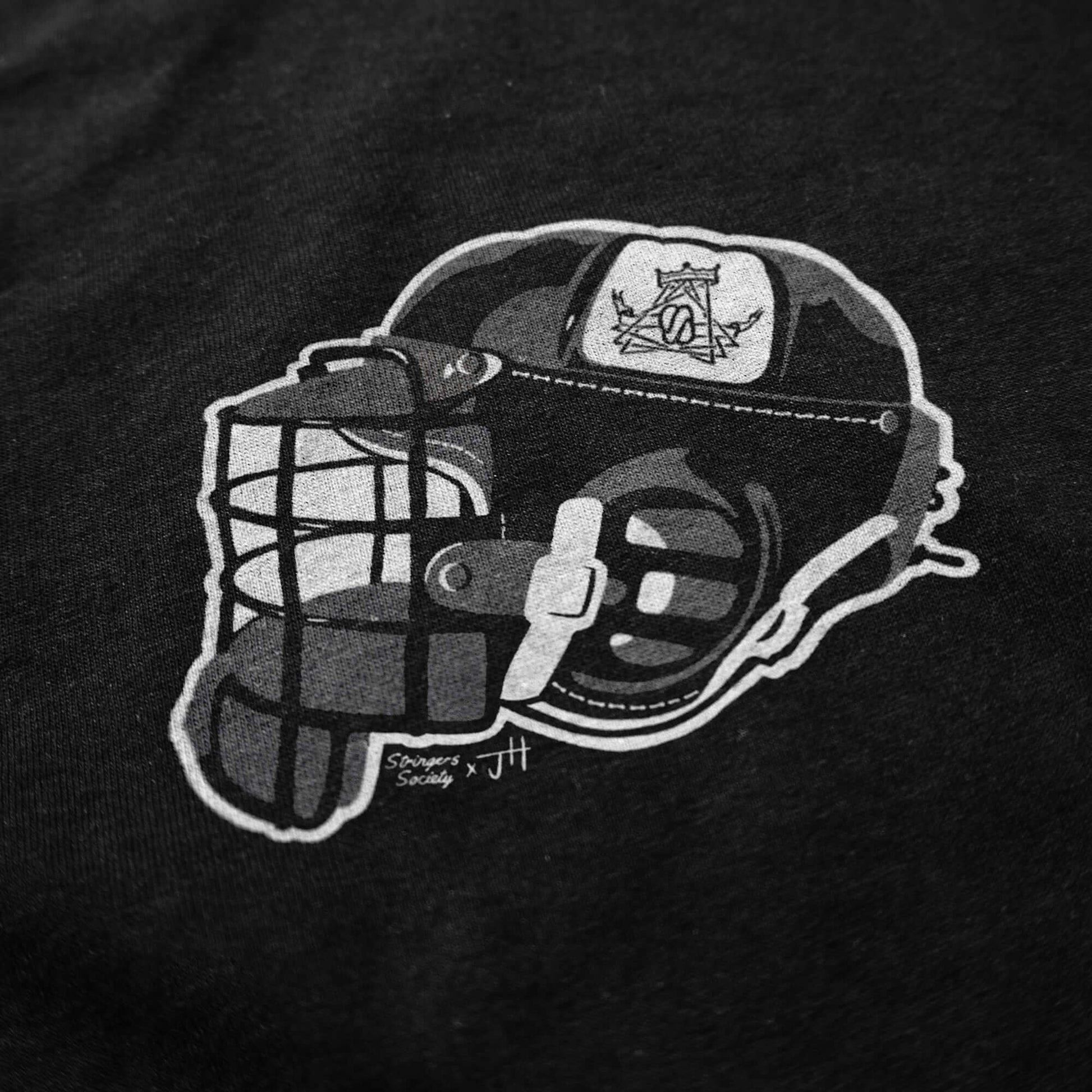 Performance Vintage Lacrosse Helmet Shirt