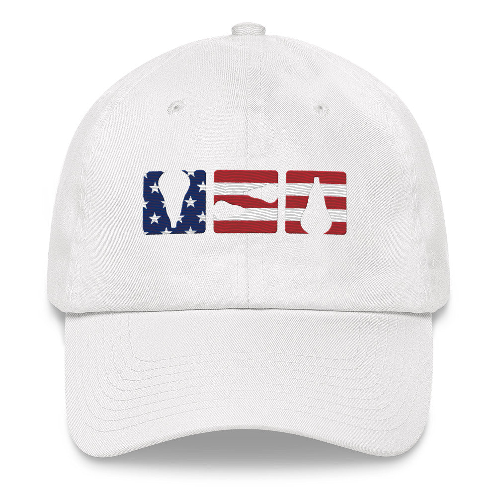 Embroidered USA Lacrosse Hat Default Title