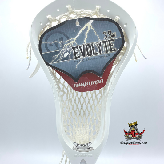 Strung Vintage Warrior Evolyte Lacrosse Head